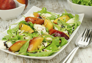 Arugula Salad with Peaches