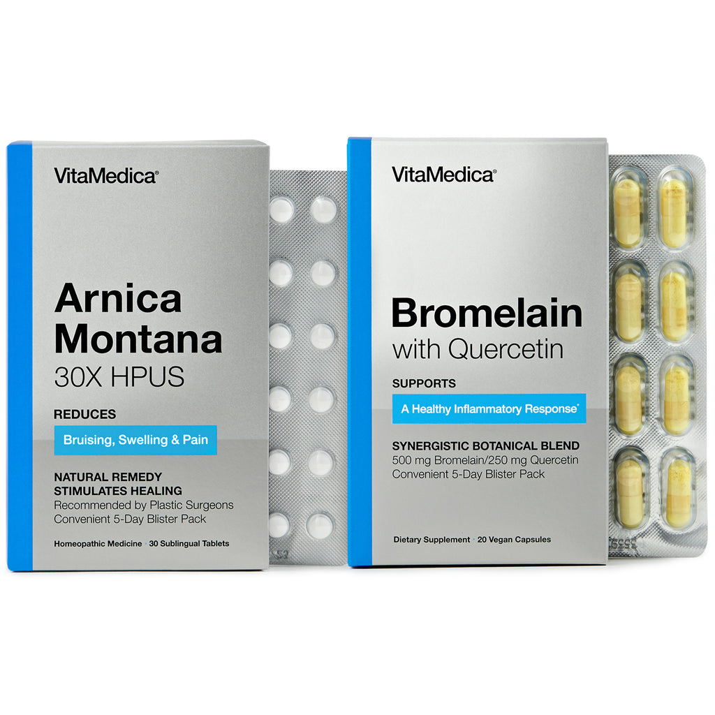Arnica Montana 30X HPUS Blister Pack + Bromelain with Quercetin Bliste