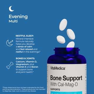 Bone Support with Cal-Mag-D-Zinc and Restful Sleep