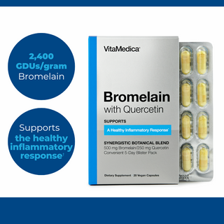 Arnica Montana 30X HPUS Blister Pack + Bromelain with Quercetin Blister Pack
