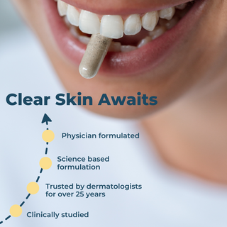 Clear Skin Formula Acne Nutraceutical + Probiotics Bundle