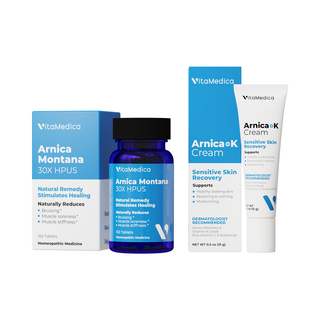 Arnica Montana 30X HPUS Tablets (150) + Arnica Montana Plus Vitamin K Cream