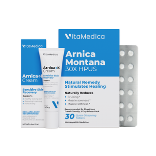 Arnica +K Cream + Arnica 30x Tablets Blister Pack - Filler Kit