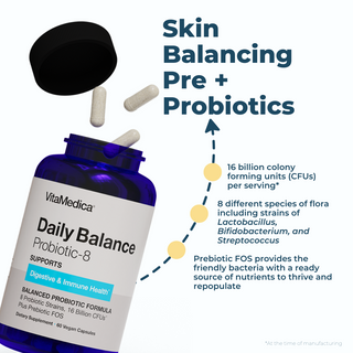 Clear Skin Formula Acne Nutraceutical + Probiotics Bundle
